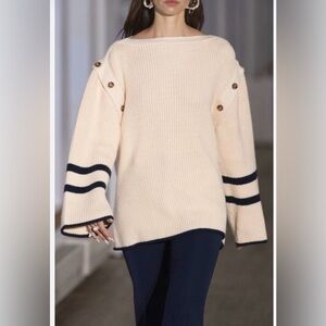 NWT ADEAM chunky oyster sweater women’s Large